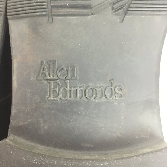 Allen Edmonds Classic Ashton Split Toe Mens 10 Leather Oxford Dress Shoes Black - Picture 11 of 12